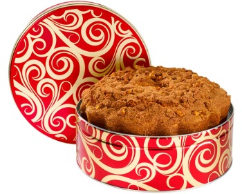 3 lb. Original Cinnamon Walnut Golden Scrolls Tin